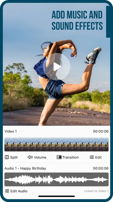 сделать видео из фото  музыкой screenshot 2