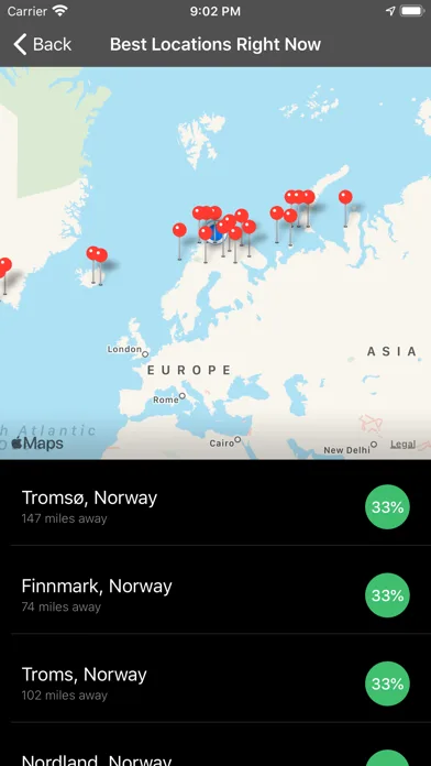 My Aurora Forecast screenshot 4