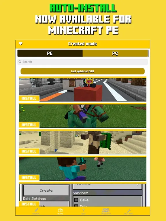 Mods for Minecraft PC & PE screenshot 5