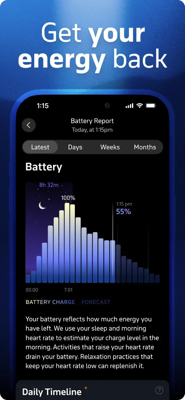 Welltory: Сердце и пульсометр screenshot 2