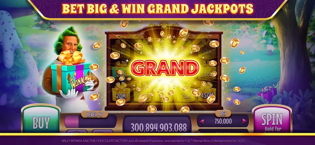 Игровые автоматы: Wonka Slots screenshot 3