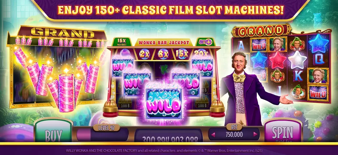 Игровые автоматы: Wonka Slots screenshot 4
