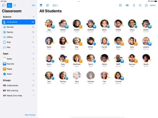 Aula screenshot 1