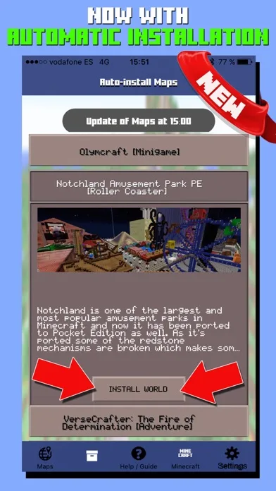 Maps para Minecraft PE - Pocket Edition screenshot 2