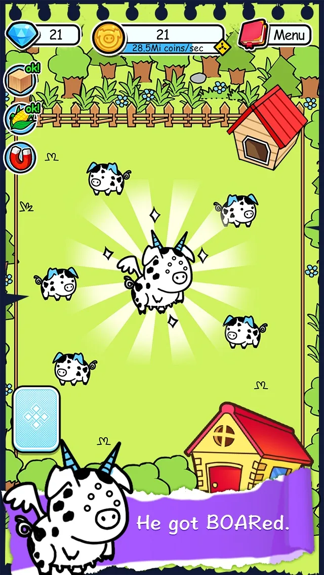 Pig Evolution -- Tap Coins of the Crazy Clicker Game screenshot 2