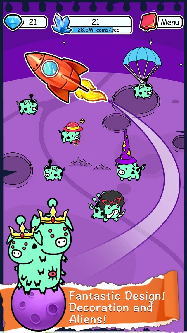 Pig Evolution -- Tap Coins of the Crazy Clicker Game screenshot 4