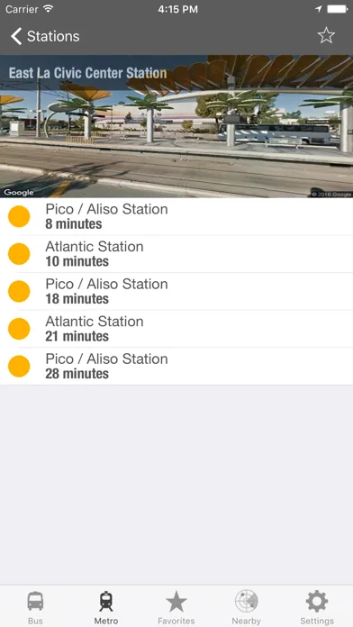 LA Metro & Bus - Rastreador screenshot 1