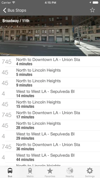 LA Metro & Bus - Rastreador screenshot 2