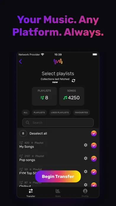 FreeYourMusic: Перенос Музыки screenshot 1