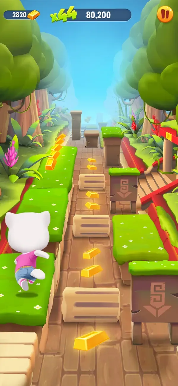 Говорящий Том: бег за золотом screenshot 5