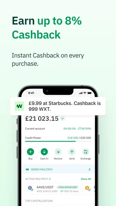 Wirex: Compra Cripto y Bitcoin screenshot 3