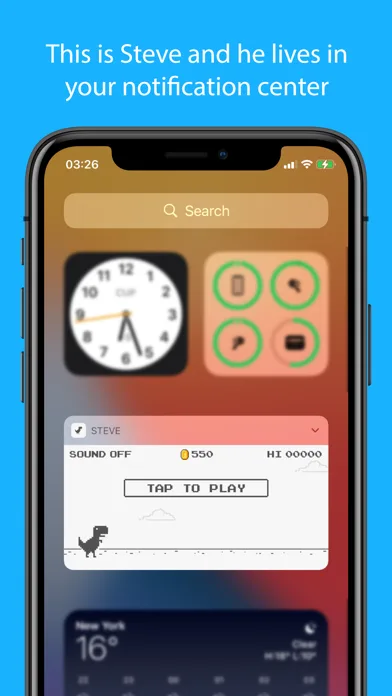 Steve Стів - Гра з віджетами screenshot 1