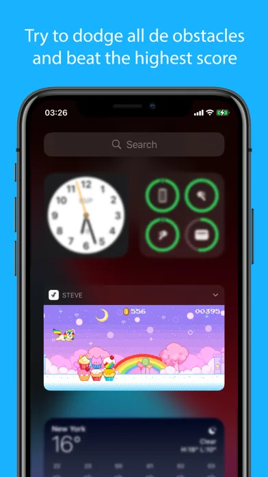 Steve Стів - Гра з віджетами screenshot 2
