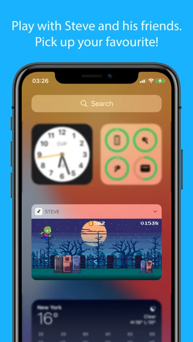 Steve Стів - Гра з віджетами screenshot 3