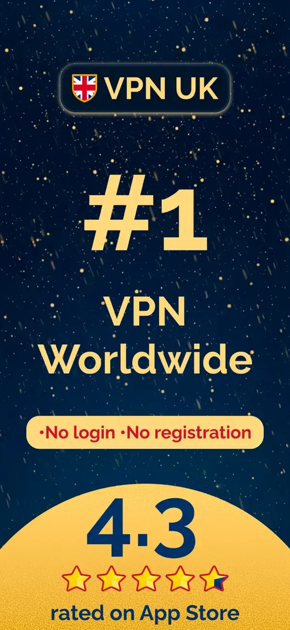 VPN UK - Free VPN and Browser screenshot 1