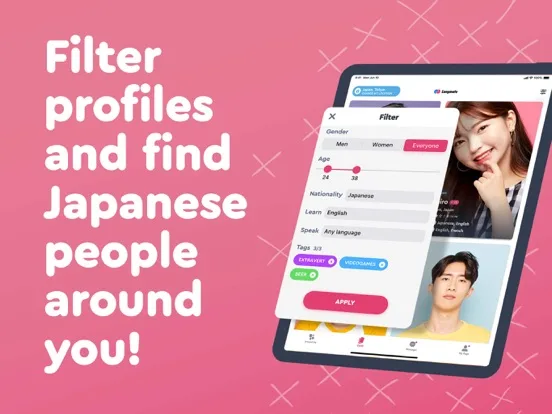 Langmate-Chatea con japoneses screenshot 4