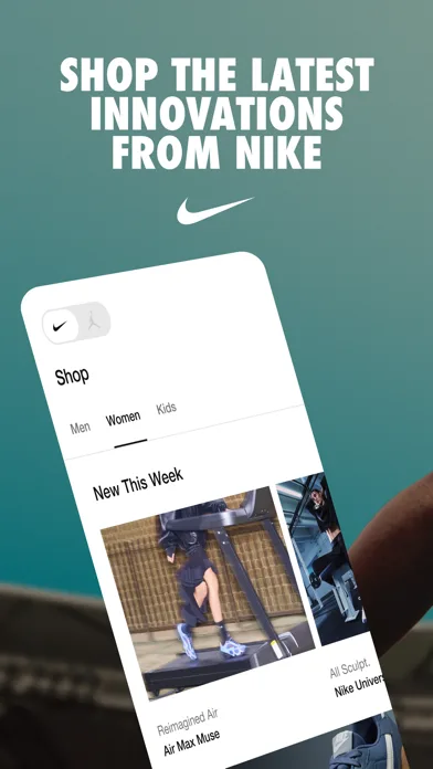 Nike: Calzado, ropa y relatos screenshot 1