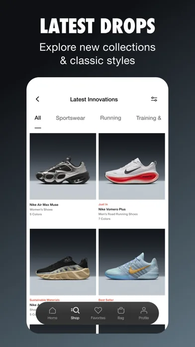 Nike: Calzado, ropa y relatos screenshot 4