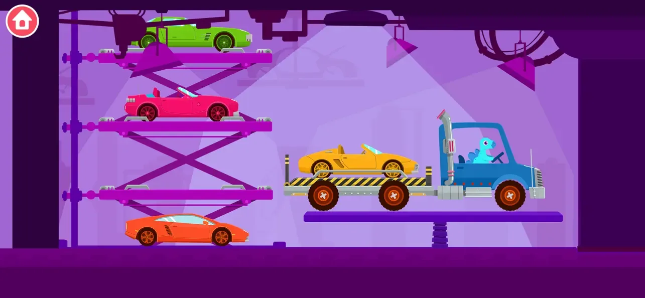 Игры на грузовиках динозаврами screenshot 2