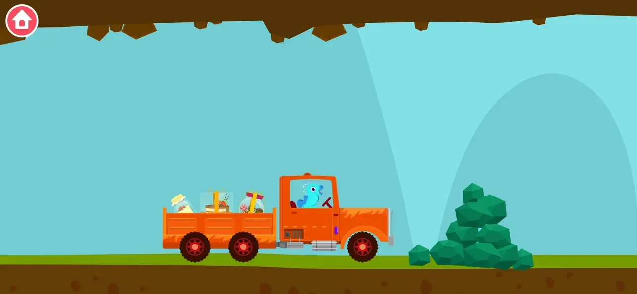 Игры на грузовиках динозаврами screenshot 3