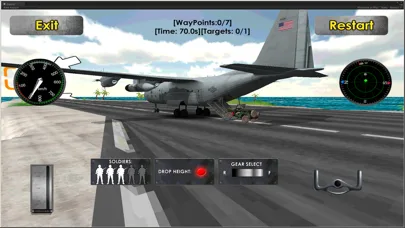 Air-plane Traffic Flight Control-er Sim screenshot 3