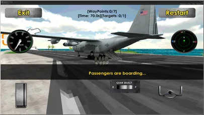 Air-plane Traffic Flight Control-er Sim screenshot 4