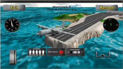 Air-plane Traffic Flight Control-er Sim screenshot 5