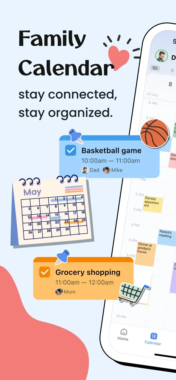 FamCal: Shared Family Calendar screenshot 1