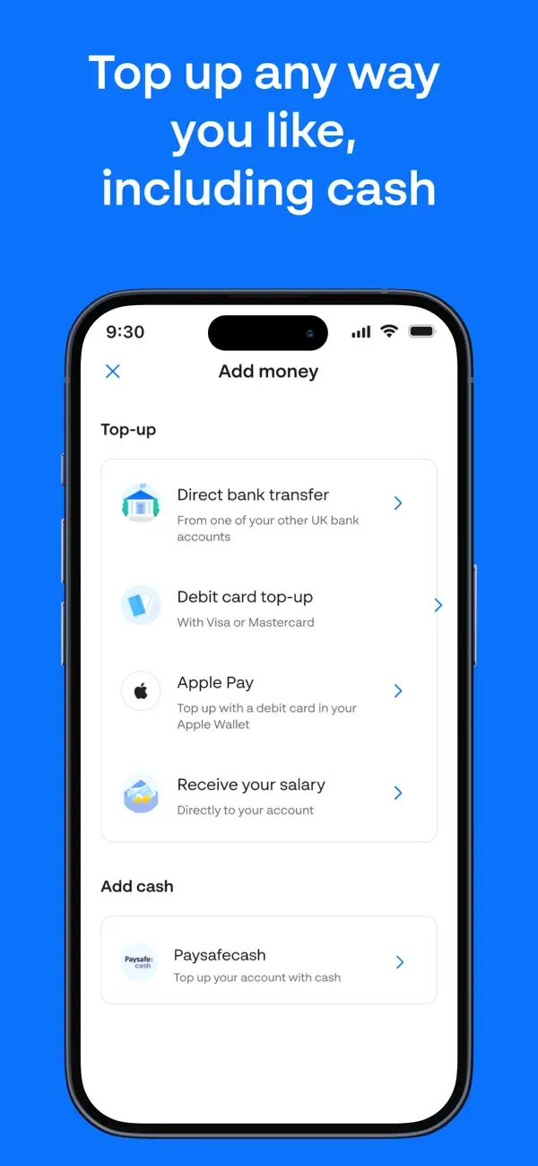 Monese - A banking alternative screenshot 4