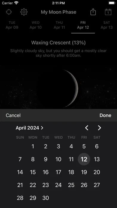 Mi Fase Lunar screenshot 3