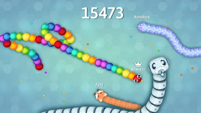Snake .io Games Fighting Party screenshot 2