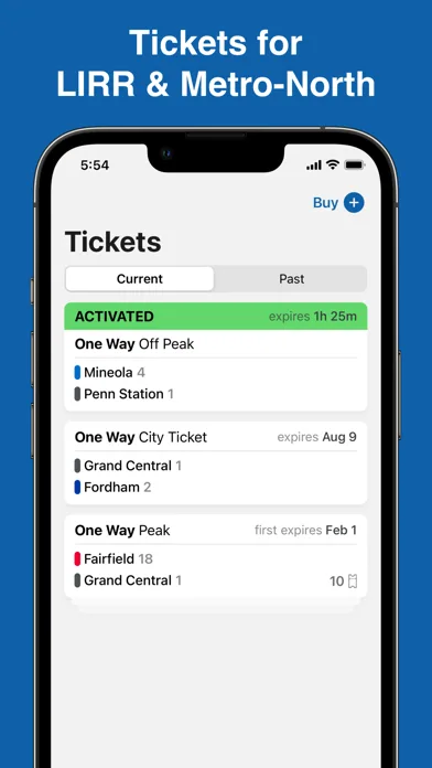 MTA TrainTime screenshot 1