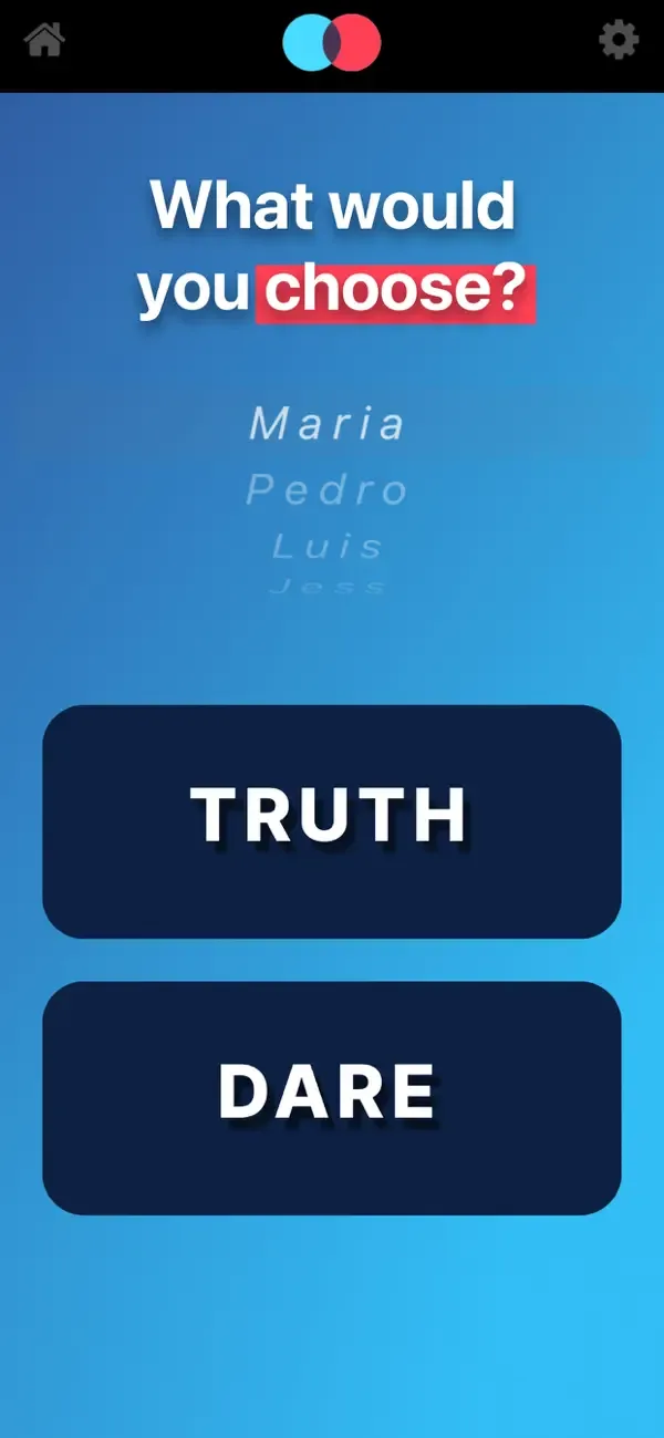 Truth Or Dare — Fun Party Game screenshot 3