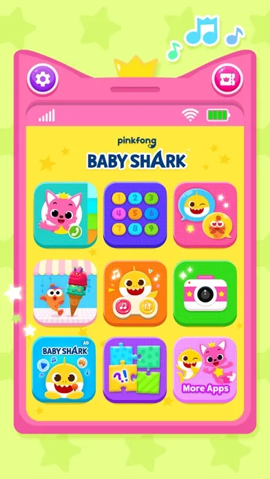 Tiburón Bebé Teléfono screenshot 1