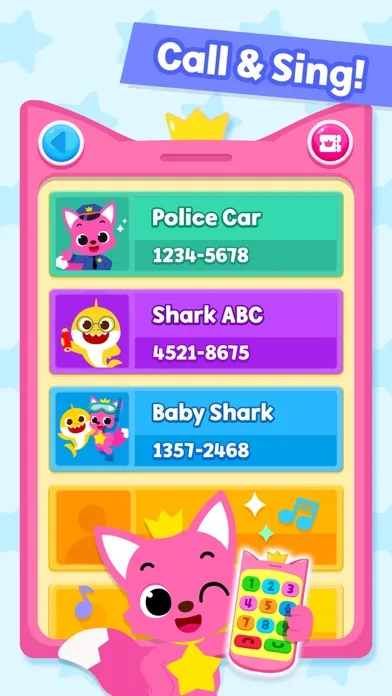 Tiburón Bebé Teléfono screenshot 3