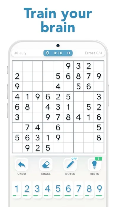 Sudoku Puzzle - Soduko Classic screenshot 2