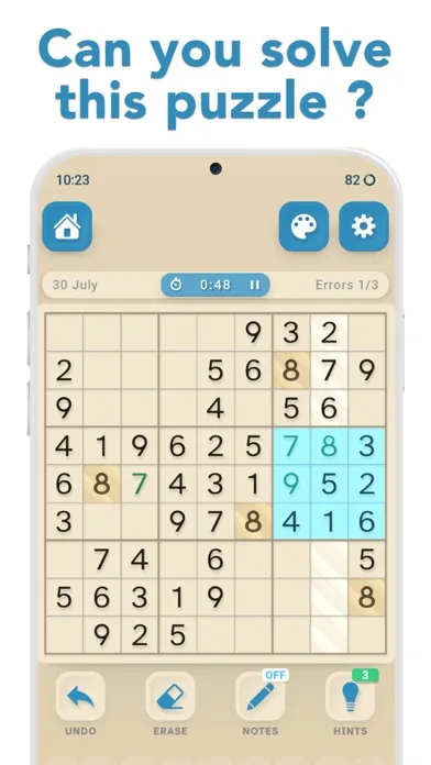 Sudoku Puzzle - Soduko Classic screenshot 4