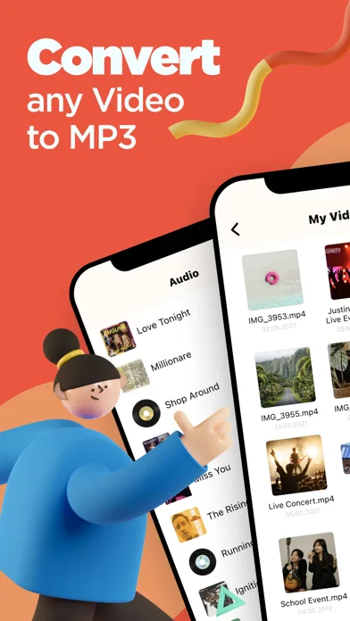 Видео конвертер - Video to MP3 screenshot 1