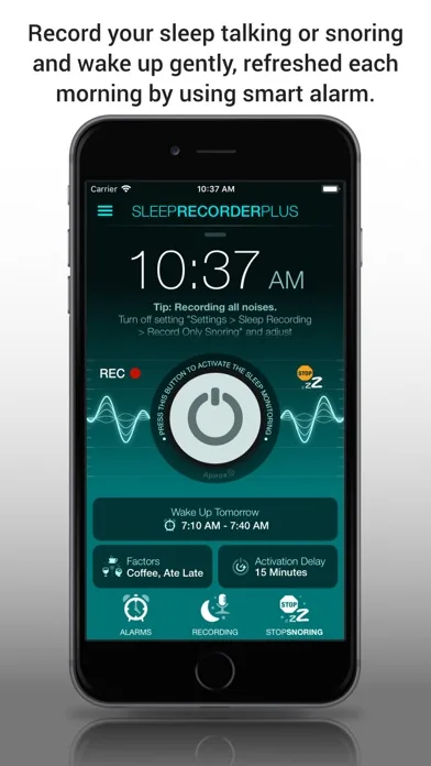 Sleep Recorder Plus screenshot 1