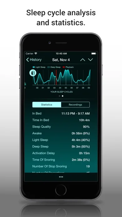 Sleep Recorder Plus screenshot 3