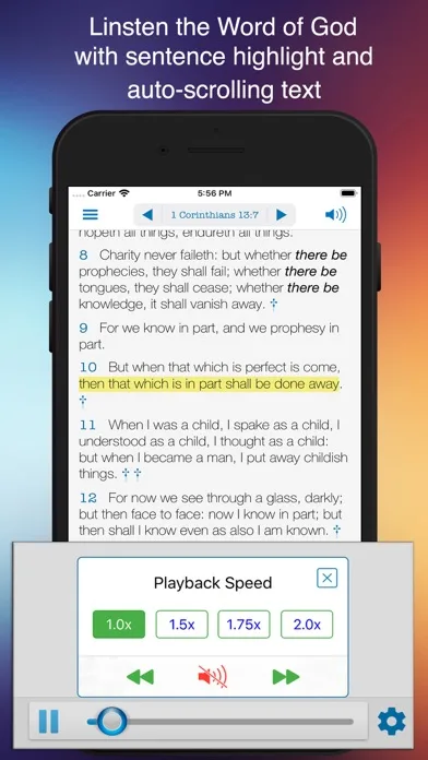 Biblia Reina Valera Audio screenshot 5