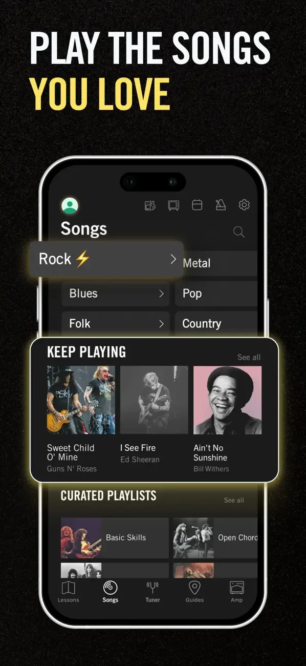 Gibson: Learn & Play Guitar screenshot 3