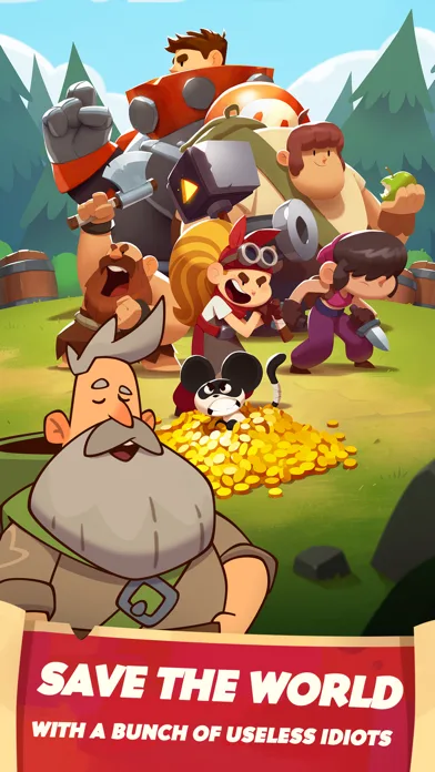 Almost a Hero - Idle RPG screenshot 1