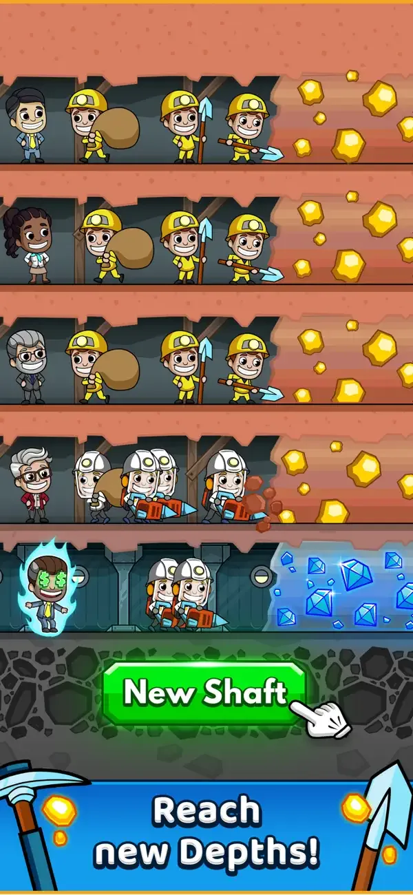 Idle Miner Tycoon: симуляторы screenshot 3