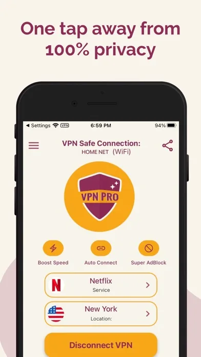 VPN Pro - for Private Browsing screenshot 2