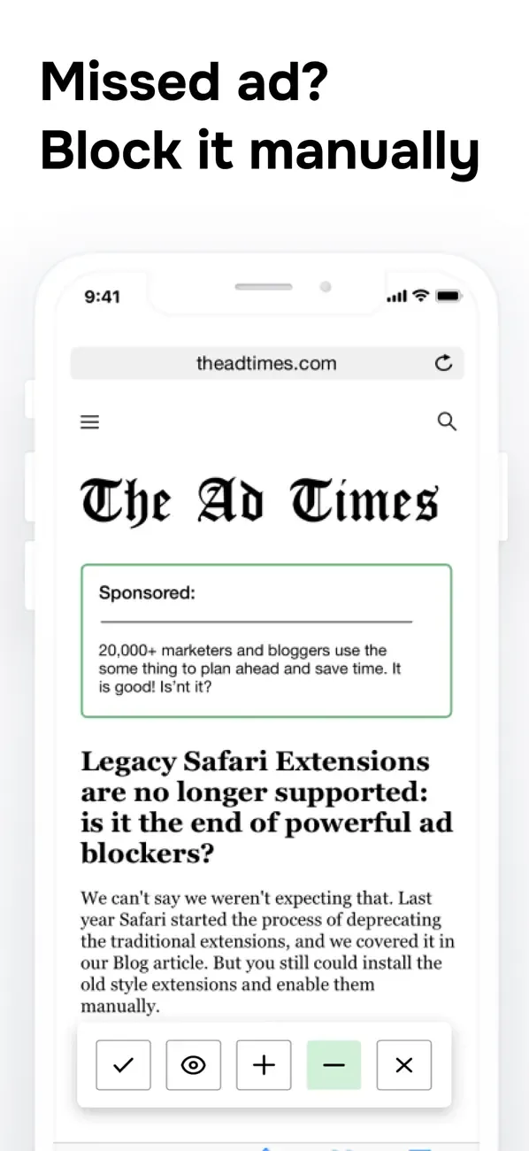 AdGuard Pro: Safari Ad Blocker screenshot 3