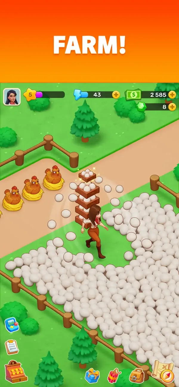 Klondike Adventures: Гра-Ферма screenshot 1