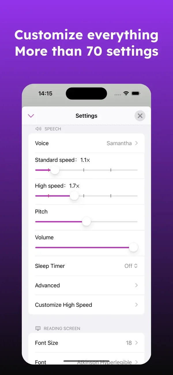 Speech Central: Texto a voz IA screenshot 5