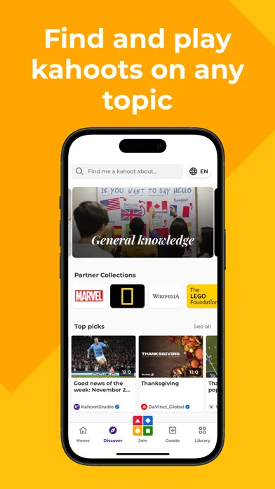 Kahoot! - Juega y crea quizzes screenshot 2