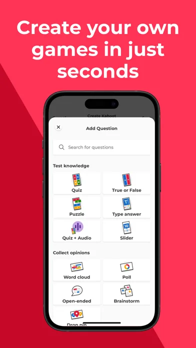 Kahoot! - Juega y crea quizzes screenshot 3